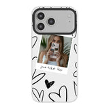 Apple iPhone 17 Pro Max hybrid case with magsafe back printed transparant