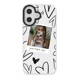 Apple iPhone 17 hybrid case with magsafe back printed transparant