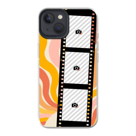 Apple iPhone 13 hybrid case with magsafe back printed transparant