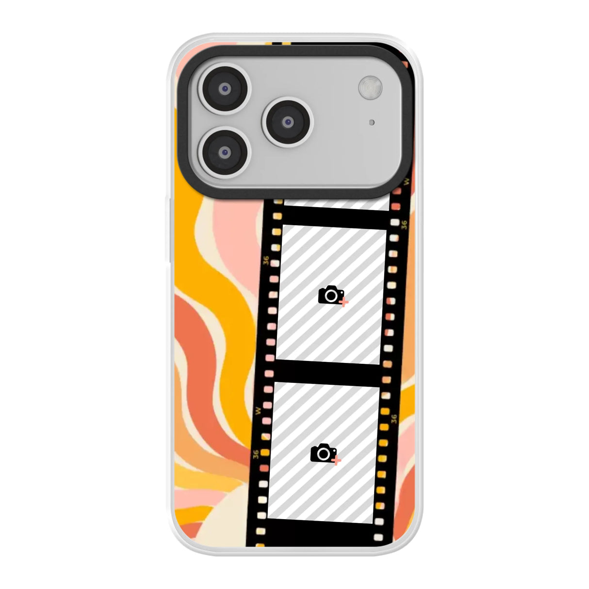 Apple iPhone 17 Pro hybrid case with magsafe back printed transparant