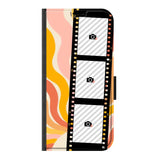 Samsung S24 Plus wallet case front printed zwart