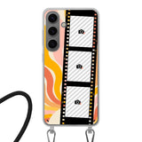 Samsung Galaxy S24 Plus Crossbody case (back printed, transparent)