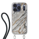 Apple iPhone 17 Pro Crossbody case (back printed, transparent)