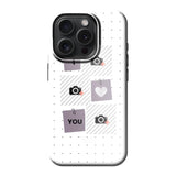 Apple iPhone 15 Pro MagSafe Tough case (fully printed, black insert)