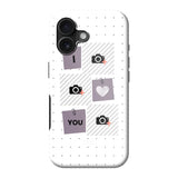 Apple iPhone 16 MagSafe Tough case (fully printed, black insert)