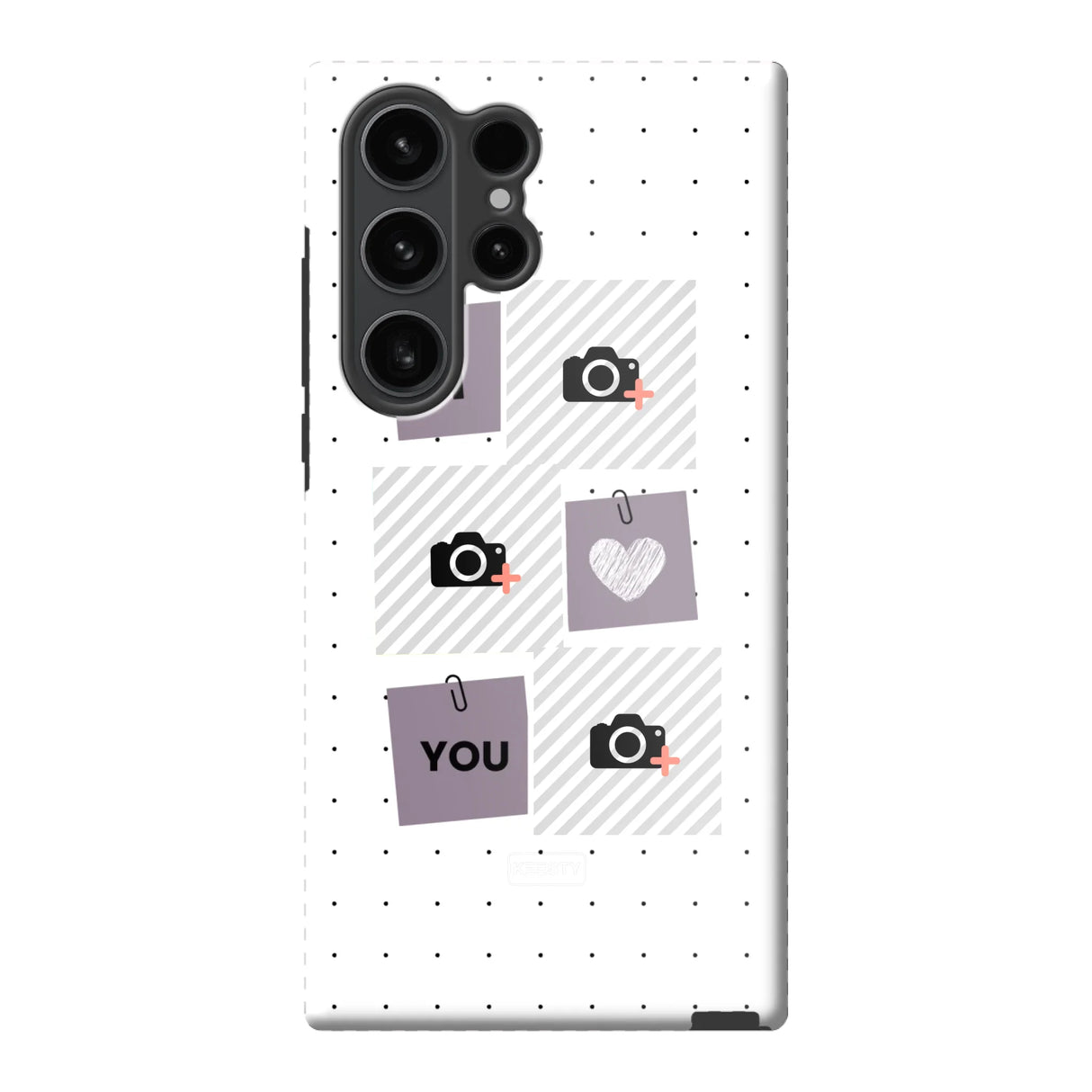 Samsung Galaxy S23 Ultra Tough case (fully printed, black insert)