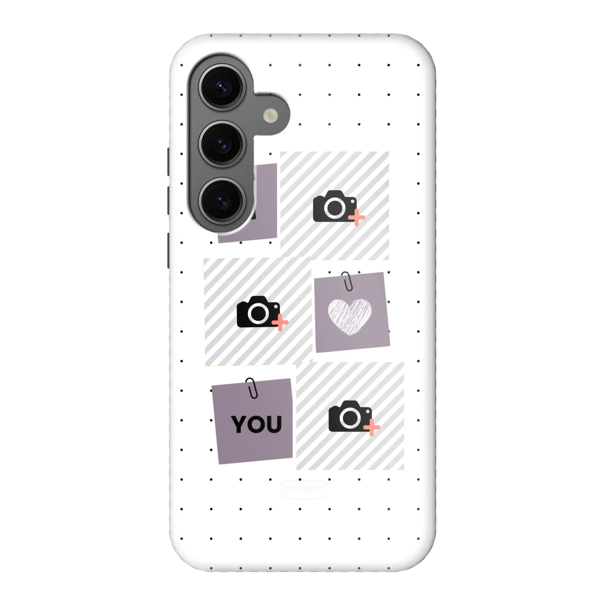 Samsung Galaxy S24 Tough case (fully printed, black insert)