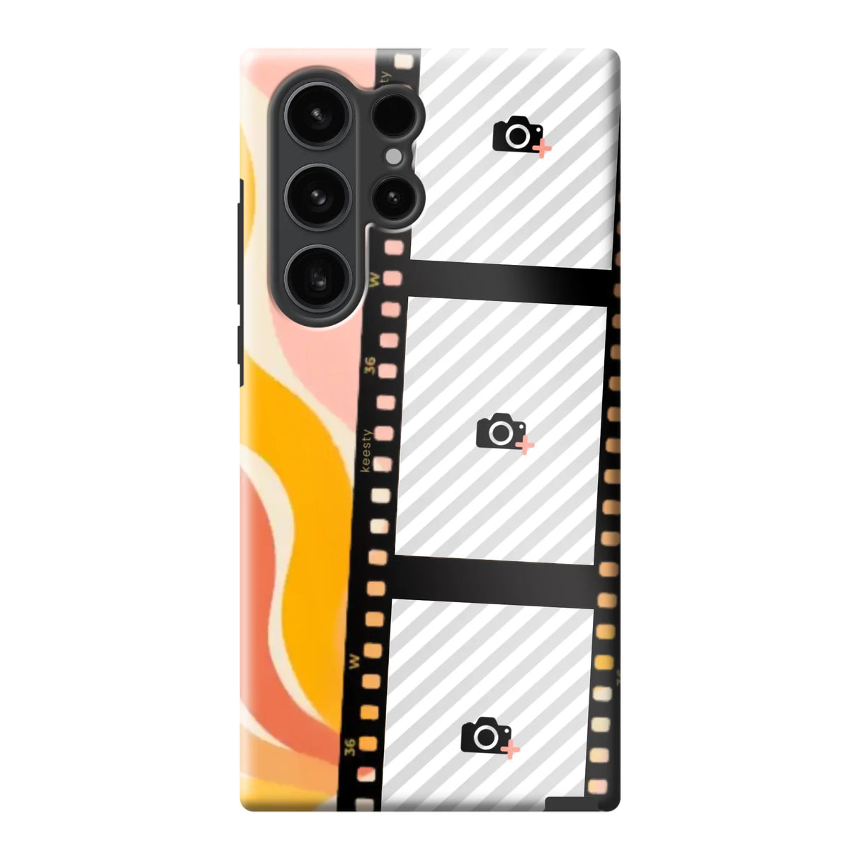 Samsung Galaxy S23 Ultra Tough case (fully printed, black insert)