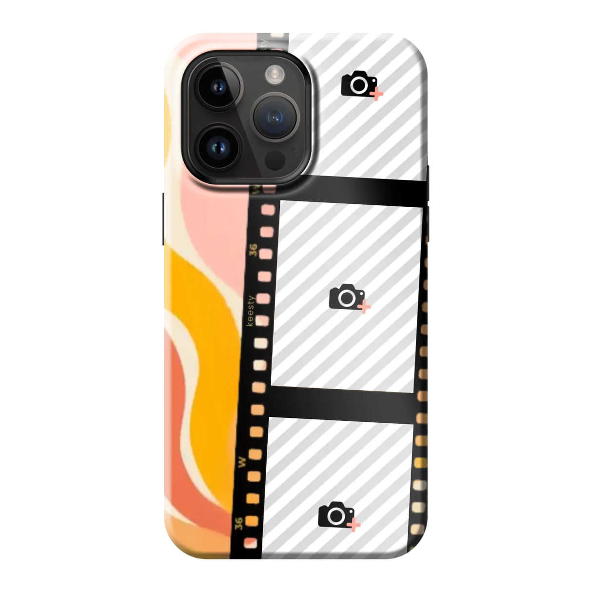 Apple iPhone 14 Pro Max MagSafe Tough case (fully printed, black insert)