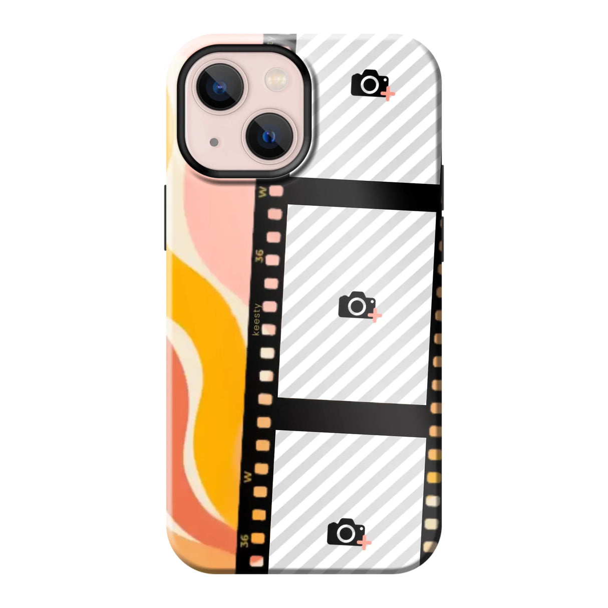 Apple iPhone 13 Mini MagSafe Tough case (fully printed, black insert)