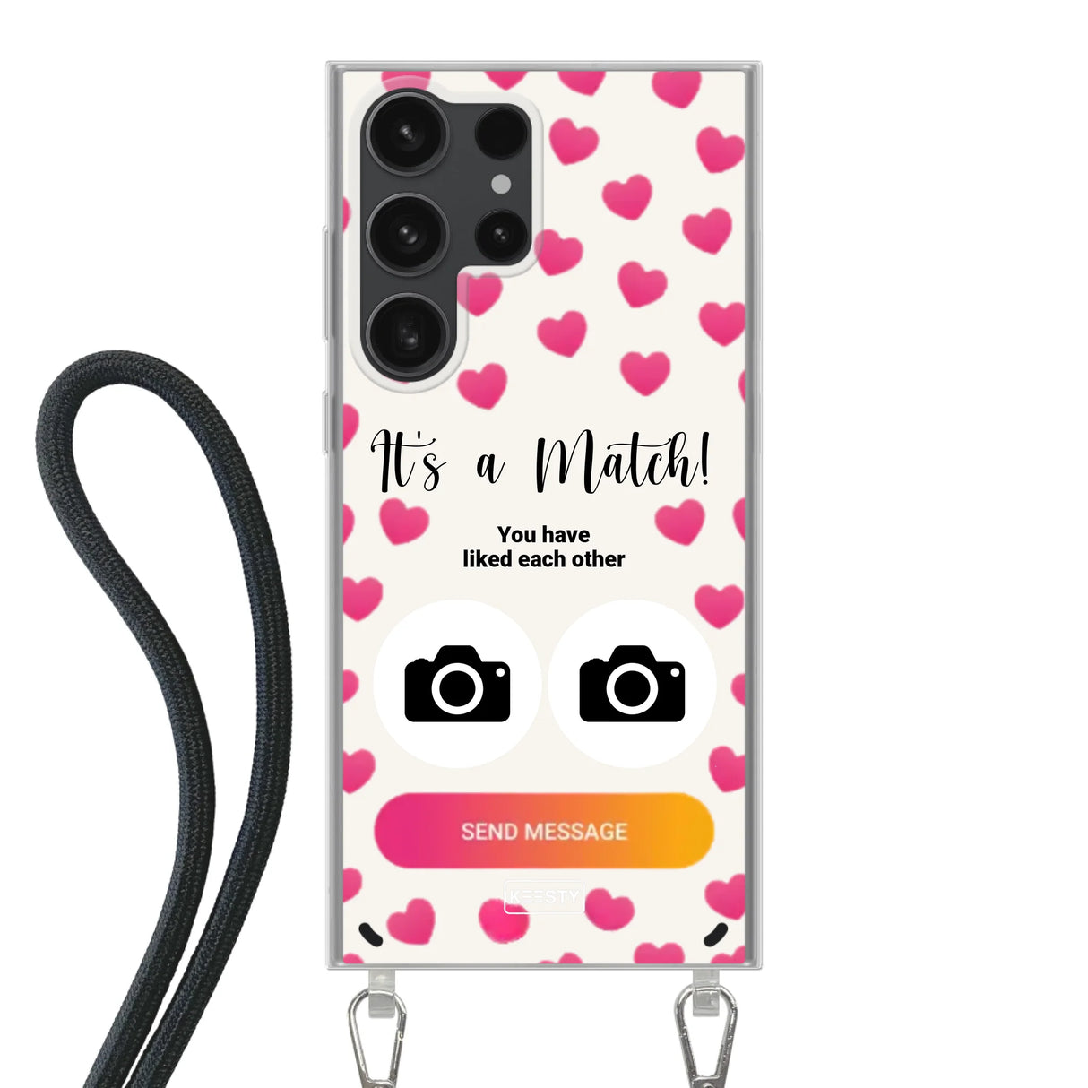 It's a match - Telefoonhoesje Met Foto