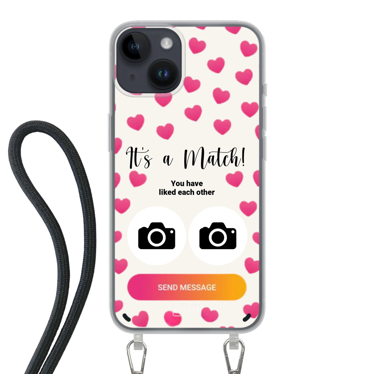 It's a match - Telefoonhoesje Met Foto