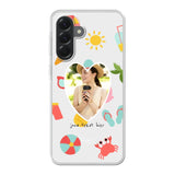 Samsung A56 soft case transparant