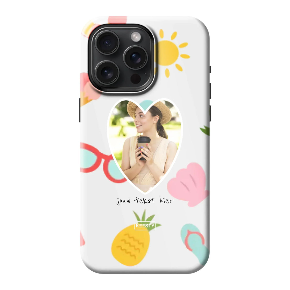 Foto °1 - Summer Mix - Telefoonhoesje Personaliseren Tough Hoesje
