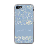 Naam °1 - Coastal Seashells Mix - Telefoonhoesje Personaliseren