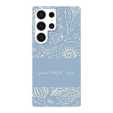 Naam °1 - Coastal Seashells Mix - Telefoonhoesje Personaliseren