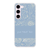 Naam °1 - Coastal Seashells Mix - Telefoonhoesje Personaliseren
