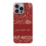 telefoonhoesje maken seashells rood