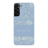 Naam °1 - Coastal Seashells Mix - Telefoonhoesje Personaliseren