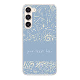 Naam °1 - Coastal Seashells Mix - Telefoonhoesje Personaliseren
