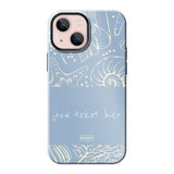 Naam °1 - Coastal Seashells Mix - MagSafe Tough hoesje Personaliseren