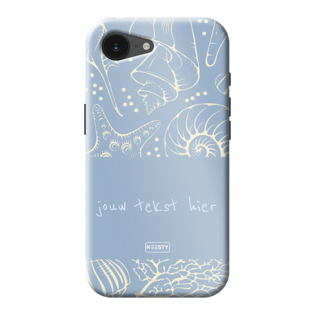 Naam °1 - Coastal Seashells Mix - Telefoonhoesje Maken