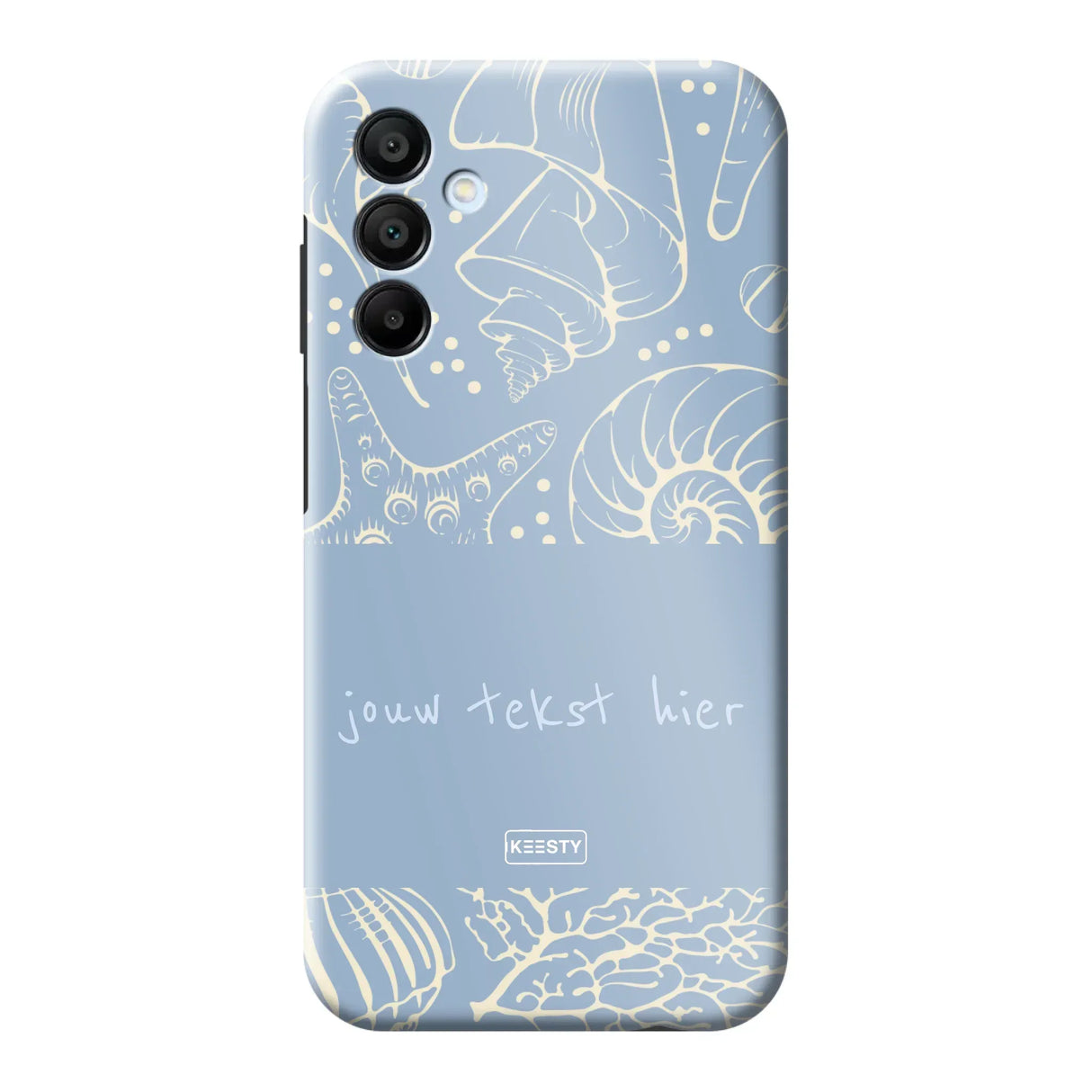 Naam °1 - Coastal Seashells Mix - Telefoonhoesje Maken