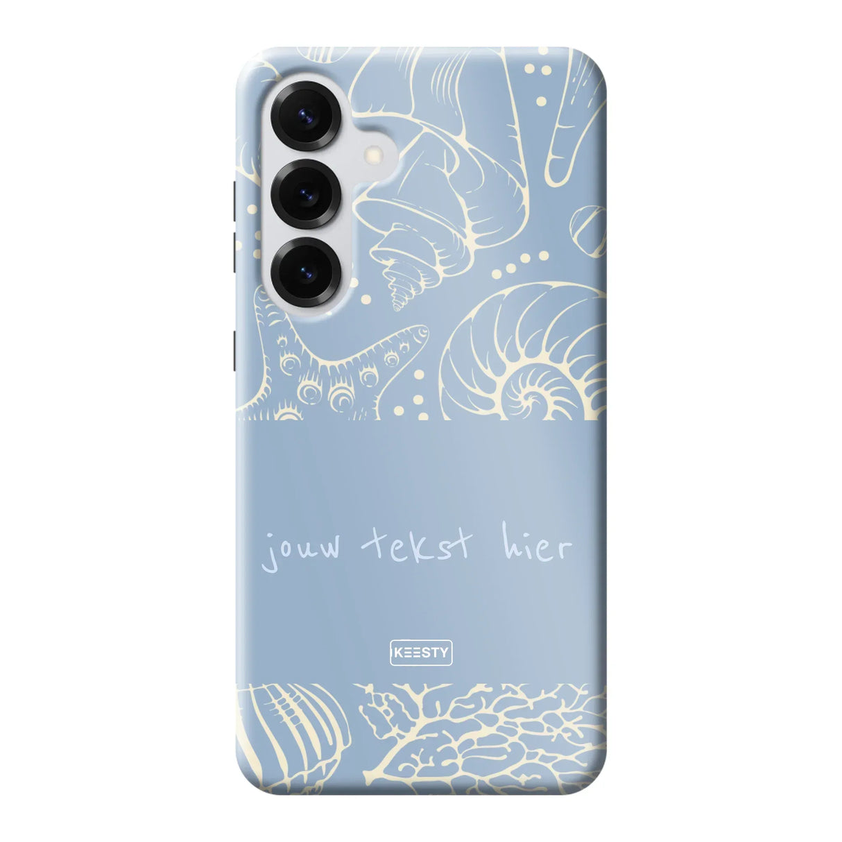 Naam °1 - Coastal Seashells Mix - Telefoonhoesje Maken