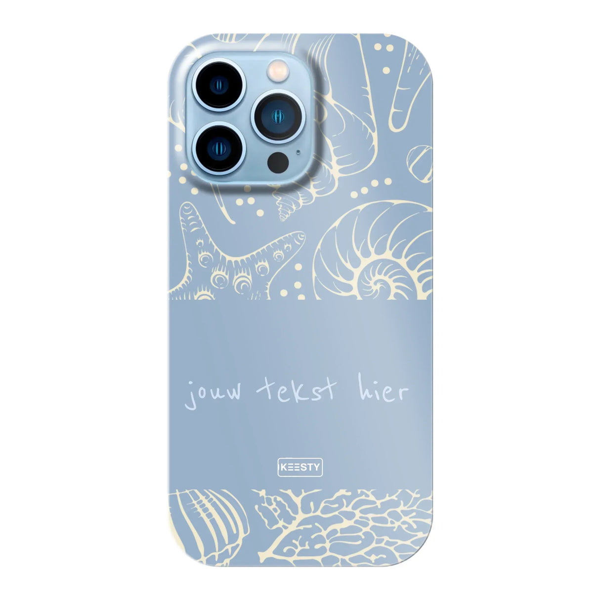 Naam °1 - Coastal Seashells Mix - Telefoonhoesje Maken