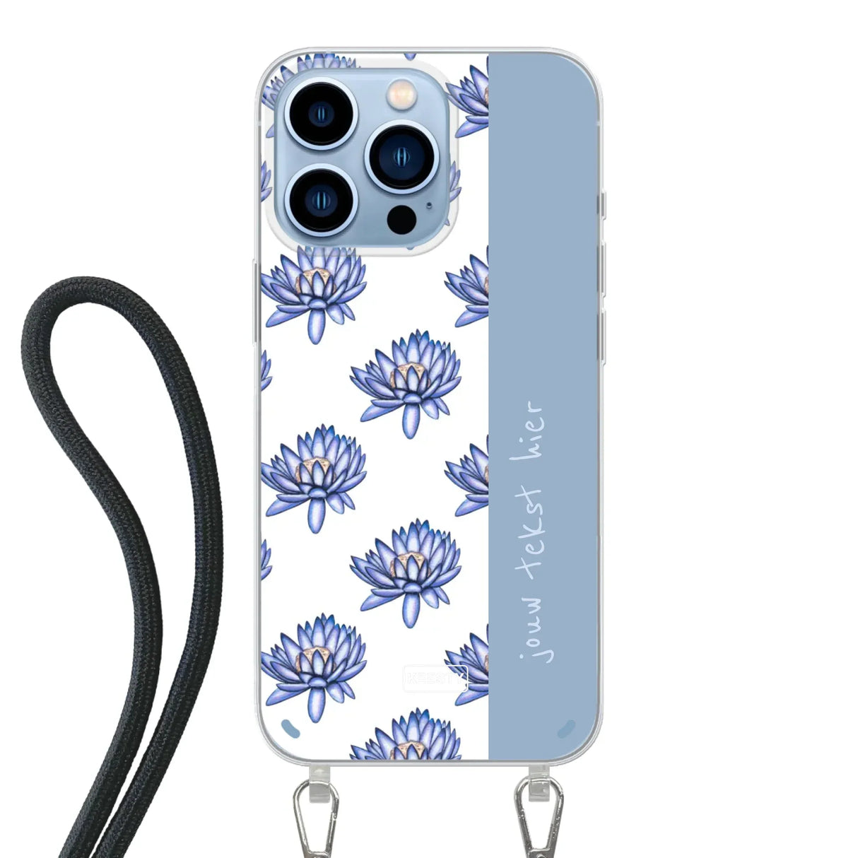 Naam °1 - Coastal Blue - Hoesje Met Koord Maken