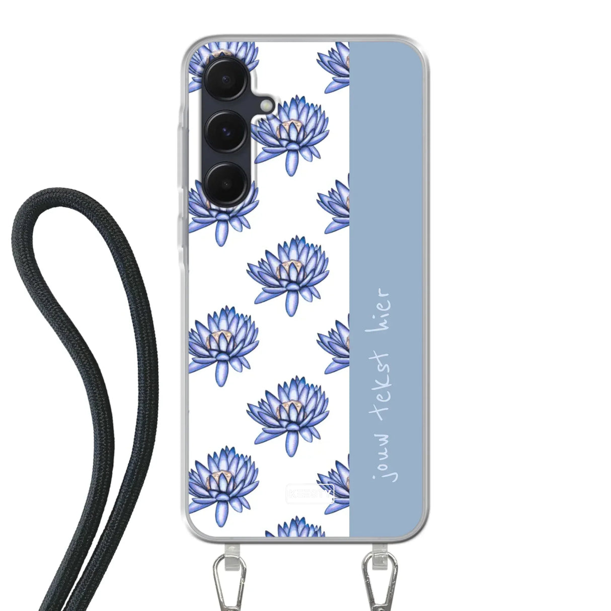 Naam °1 - Coastal Blue - Hoesje Met Koord Maken