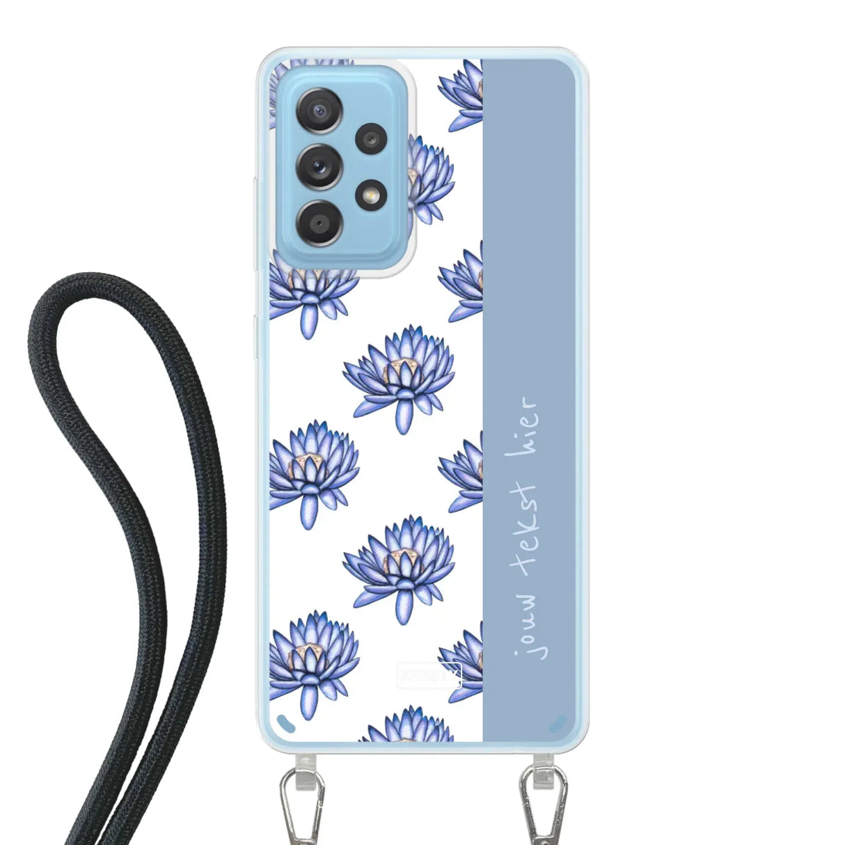 Naam °1 - Coastal Blue - Hoesje Met Koord Maken