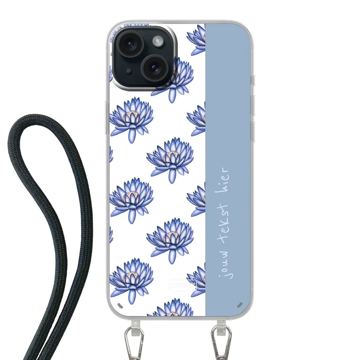 Naam °1 - Coastal Blue - Hoesje Met Koord Maken