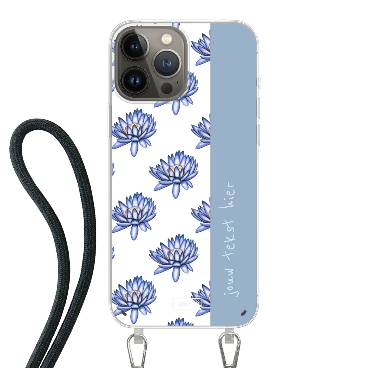 Naam °1 - Coastal Blue - Hoesje Met Koord Maken