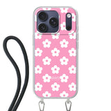 Apple iPhone 17 Pro Crossbody case (back printed, transparent)