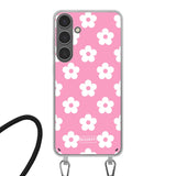 Samsung Galaxy S24 Plus Crossbody case (back printed, transparent)