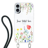 Floral °2 - Telefoonhoesje Maken - Hoesje met koord
