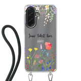 Floral °2 - Telefoonhoesje Maken - Hoesje met koord