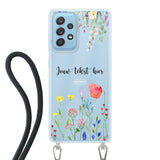 Floral °2 - Telefoonhoesje Maken - Hoesje met koord
