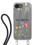 Floral °2 - Telefoonhoesje Maken - Hoesje met koord