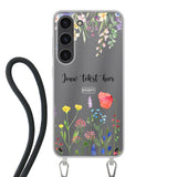 Floral °2 - Telefoonhoesje Maken - Hoesje met koord