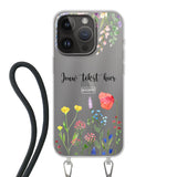 Floral °2 - Telefoonhoesje Maken - Hoesje met koord