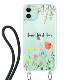 Floral °2 - Telefoonhoesje Maken - Hoesje met koord