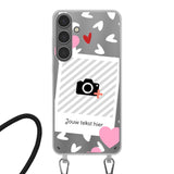 Hearts & Foto - Telefoonhoesje Met Foto