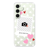 Hearts & Foto - Telefoonhoesje Met Foto
