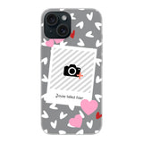 Hearts & Foto - Telefoonhoesje Met Foto