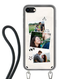 Apple iPhone SE 2020: SE 2022 Crossbody case (back printed, transparent)