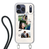 Apple iPhone 17 Pro Max Crossbody case (back printed, transparent)
