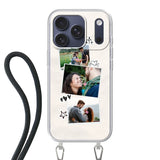 Apple iPhone 17 Pro Crossbody case (back printed, transparent)