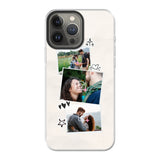 Apple iPhone 13 Pro Max hybrid case with magsafe back printed transparant